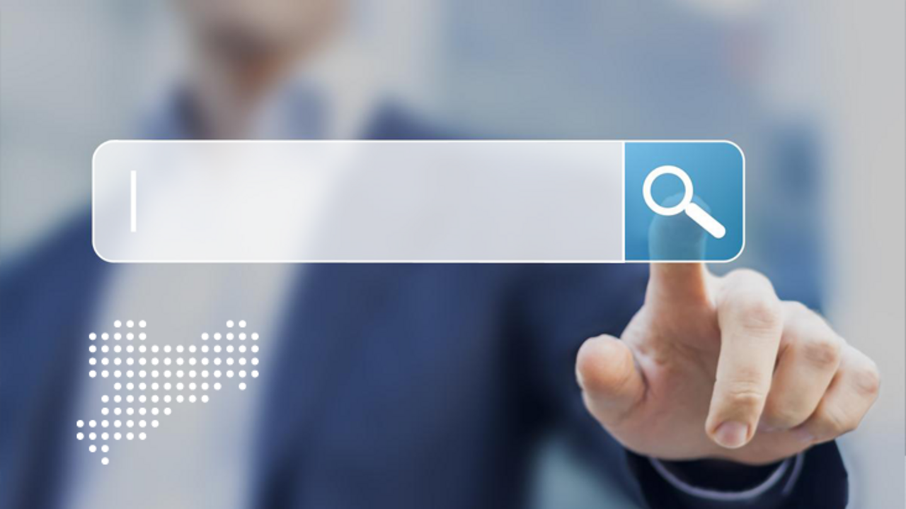 Netzwerkpartner finden Bild von einem Suchfeld