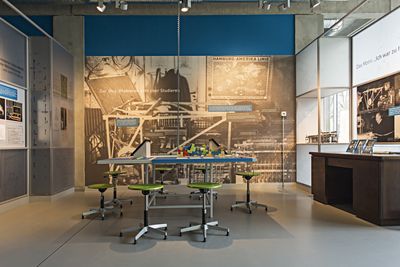 Blick in die Ausstellung - Erfinderwerkstatt -