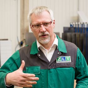 Herr Rieck, Betriebsleiter und Prokurist der ZLT Brandschutz und Lüftungstechnik GmbH